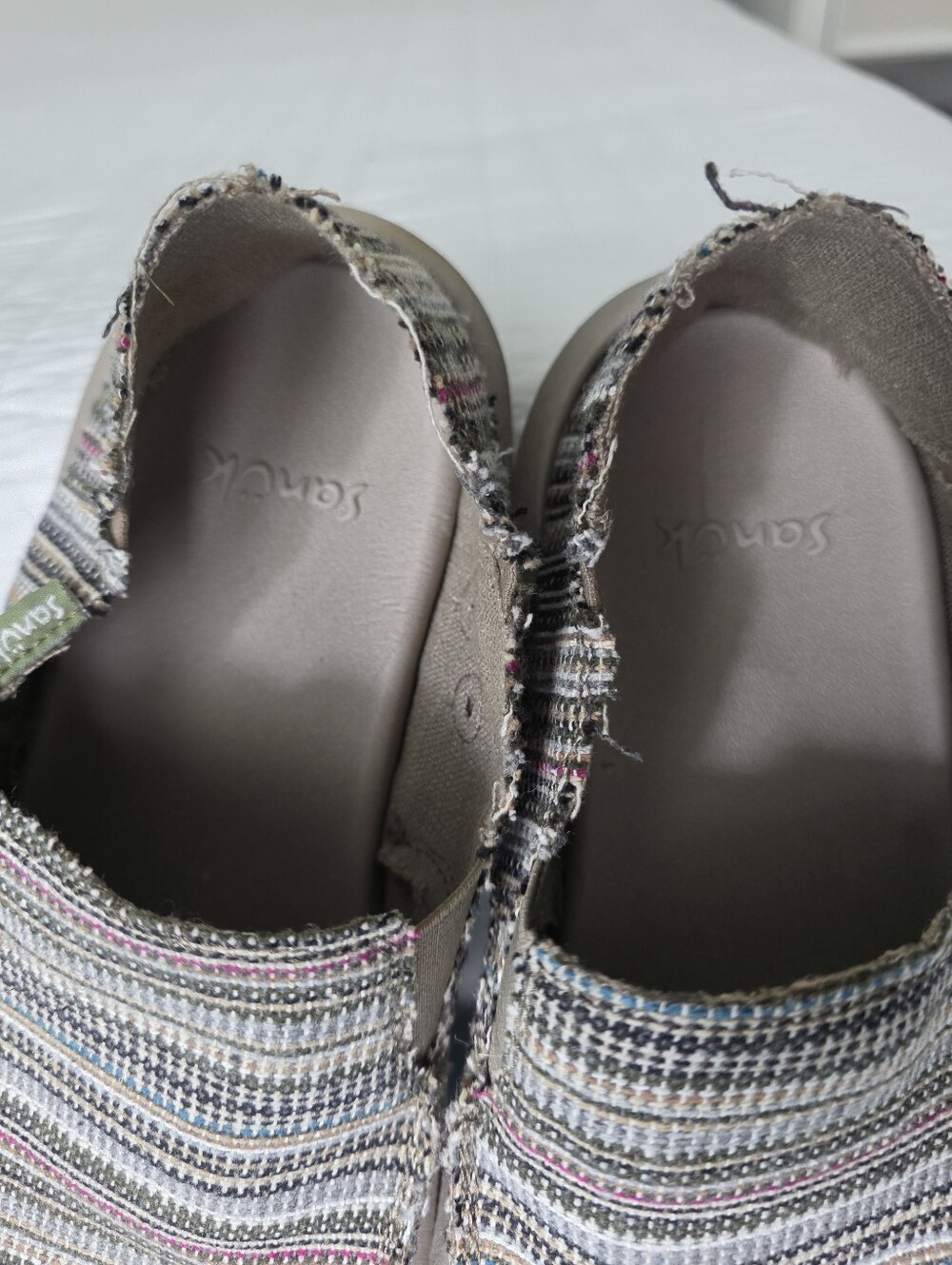 Sanuk Vagabond ST Funk Shoes Multicolor Mens 8 - Picture 9 of 15
